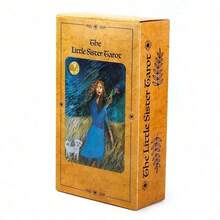 1pc Mysterious Tarot Cards Fortune Telling Game Cards Party Gathering Game The Little Sister Tarot - Maroon - View 3