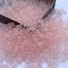 600顆 10g/包 2.5mm 透明磨砂系列玻璃種子珠 彩色玻璃珠管 散珠隔珠 可編織於衣物增加時尚感 也可用於手工DIY製作精美項鍊、手鍊、戒指及其他日常配飾 - 2.5mm透明磨砂古董20色 - 查看 15