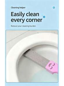 Cleaning Pumice Stone, Suitable For Toilet And Bathroom Surfaces, Powerful Removal Of Hard Water Stains, Easily Clean Rust, Limescale And Dirt, No Harsh Chemicals, Bathroom Accessories, Toilet Brush, Cleaning Brush - Multicolor - View 9