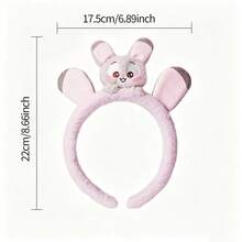 Miniso 絨毛髮箍 Judy 與 Nick 可愛卡通髮箍 角色扮演服裝 洗臉化妝用髮飾 禮物 - 彩色 - 查看 12