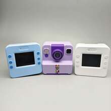 Instant Print Portable Digital Camera With 180° Rotatable Selfie Lens | Print | Features 2.4" LCD, 1080P HD, A Fun & Creative Travel & Party Accessory | For Gifting (Pink/Blue/Purple),1300mAh Rechargeable Battery For Travel, Parties, Birthdays Gift - ZSK-multicolor - View 13