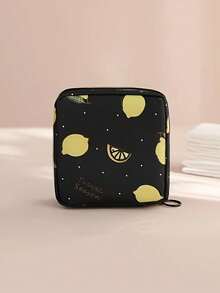 Cartoon Sanitary Pad Storage Bag, Large Capacity Sanitary Pad Organizer, Travel Storage Pouch, Multifunctional Mini Organizer Bag, Holiday Gift ﻿(1pc Single Item Small Item Random Color) - Multicolor - View 17