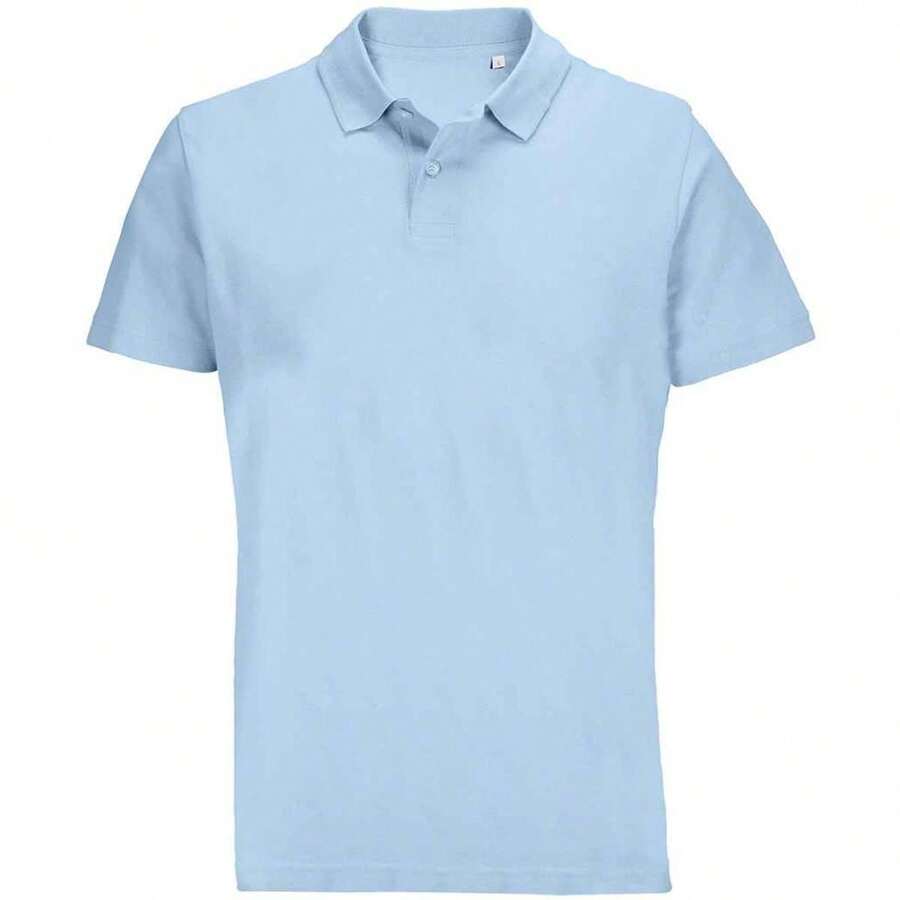 SOLS Unisex Adult Pulse Pique Polo Shirt - Sky Blue - View 1