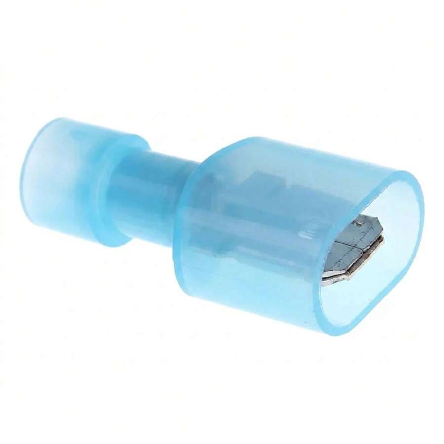 Vmingo 100pcs Insulated Male Faston Terminal Cable Connector - Blue Male 100pcs - View 1