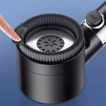 Cabezal de ducha de alta presión premium con 3 modos de rociado, función de apagado con un toque, filtro de cuidado de la piel desmontable, manguera de extensión flexible y soporte sin taladro, perfecto para hogares con baja presión de agua - cabezal de ducha - View 9