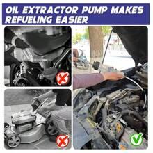 500ml Locomotive Liquid Extractor, Car Oil Change Brake Exhaust Pump, Manual Vacuum Transfer Distribution Liquid Pump, Oil Extractor Suitable For Cars, Car Fuel Extraction Pump, Oil Pump Manual Tool - Black - View 6