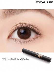 FOCALLURE 8g Volumizing Lengthening Thickening Mascara, Mixed With Lengthening Microfibers, Extremely Waterproof, Sweat-Proof And Tear-Proof, All-Day Smudge-Proof And Non-Fading, Buildability, Free Layering, Instantly Lifts Lashes And Long-Lasting Curl - #BLACK - View 5