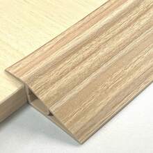 1pc 1m/39.37inch PVC Self-Adhesive Transition Strip - 1cm Height Difference Floor Transition Strip Width 5cm Sleek Design For Home And Office Decor - A - View 13