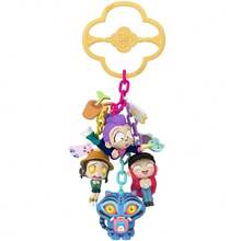 Mattel Girl Group" Themed Keychain Blind Box – Single Pack, 4cm - Multicolor - View 6