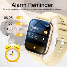 Reloj inteligente deportivo con pantalla LED de color curva de alta definición, pantalla táctil laminada completa multilingüe, reproductor de música, función de teléfono, notificación de mensajes - Multicolor - Ver 5