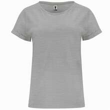 Roly Womens/Ladies Cies T-Shirt - Heather Grey - View 2