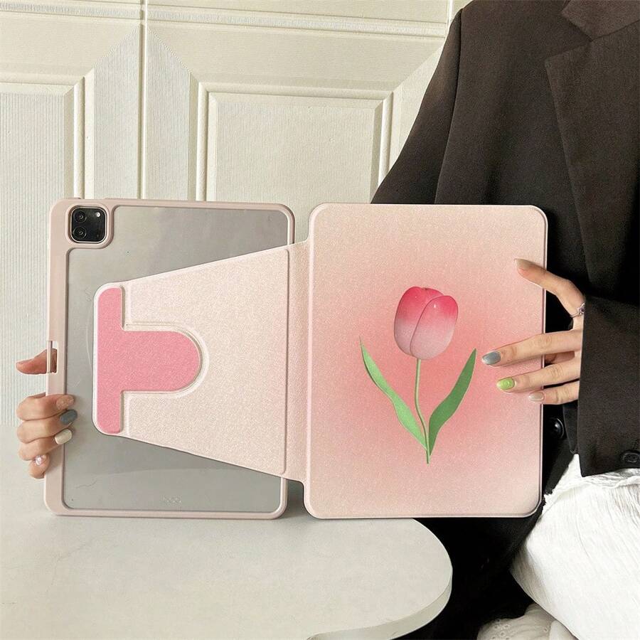 1個書本式支架保護平板電腦保護殼,相容 A16 2025、 Galaxy Tab S9 FE/S8 Plus/S7/S10、Oppo Pad、 Matepad、Vivo Pad、Honor Pad、 Xiaoxin Pad - 彩色 - 查看 1