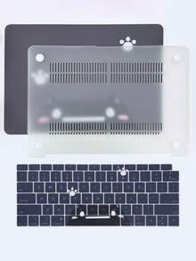 3件組筆記型電腦保護殼與鍵盤保護套組，卡通貓/斑馬超薄防震保護套，相容於MacBook Air 13.3吋(A1932 A2179 A2337)，耐刮保護殼，適合學校與辦公室使用 - 查看 11