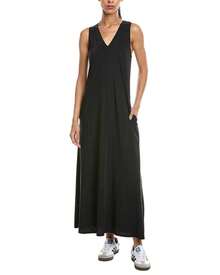 Sweaty Betty Explorer Ace V-Neck Maxi Dress - 黑色 - 查看 2