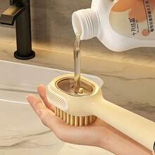 Multifunctional Liquid-Filling Shoe Brush, Household Brush, Soft Bristle Laundry Brush - Multiple Styles - View 2
