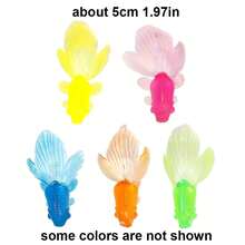 14pcs Set - Realistic Goldfish Floating Set With Fish Tail Decor, Made Of Lifelike Plastic Material, Suitable For Indoor/Outdoor Use, No Battery Required, Perfect Accessory For Summer Pool Party Or Bathtub Entertainment - A - View 8