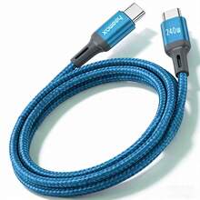 240W USB-C 转 USB-C 数据线，Heemax 高级尼龙编织 PD 3.1 快充数据线，高速 Type-C 充电线，兼容 17/16/15 系列、Galaxy S26/S25/S24 Ultra、Pro/Air、Pro，耐用持久充电线 - 彩色 - 查看 14