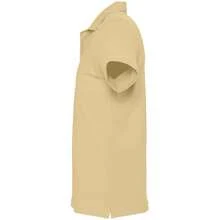 SOLS Mens Spring II Short Sleeve Heavyweight Cotton Polo Shirt - Sand - View 3