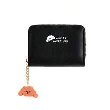 Cute Animal Card Holder! New Accordion Style Women's Short PU Leather Wallet Coin Purse - Multicolor - View 9