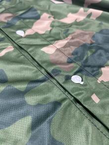 可客製化姓名與號碼男款棒球球衣 迷彩印花戶外運動 定製 XS-2XL 夏季健身服 個性化棒球球衣 - 軍綠色 - 查看 9