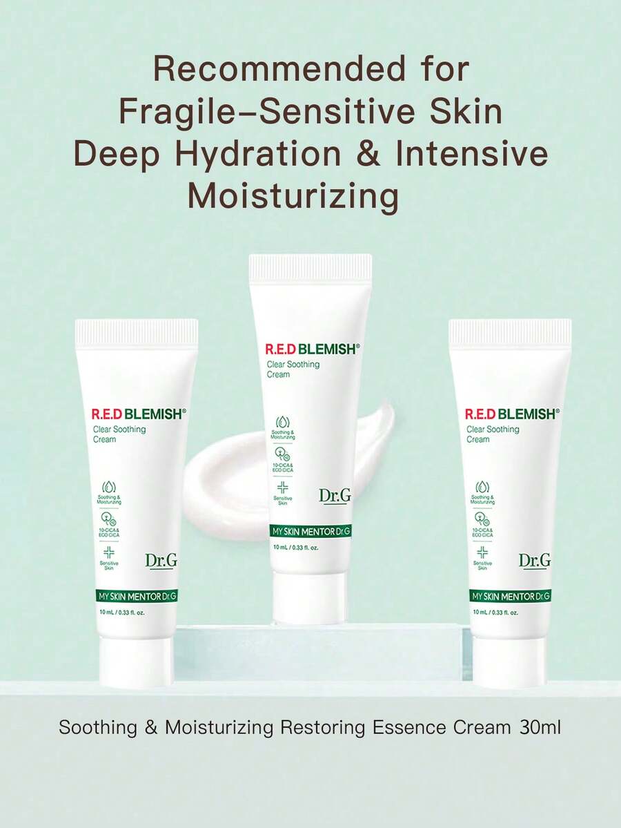 Dr.G Red Repair Cream For Sensitive Skin, Centella Asiatica Hydrating And Moisturizing, 30ml - 30ml - View 1