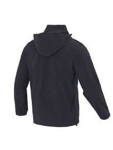 Under Armour جاكيت رياضي منسوج للرجال، طراز صيفي جديد 2026، جاكيت رياضي بغطاء رأس 22500408-001 - أسود - مشاهدة 3