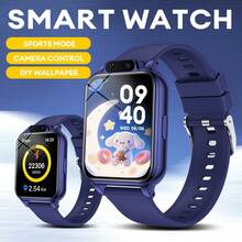 2026 Teenager Smart Watch, 300mAh Battery, Built-In 18 Educational Games, Touch Screen, USB Interface, Camera, Pedometer, Calendar And Alarm--Multi-Color Silicone Strap, Sports Design, Perfect Gift For Halloween And Christmas, Fun Learning Tool, Fashionable Teenager Watch, Comfortable To Wear, Designed Specifically For Teenagers. - View 4