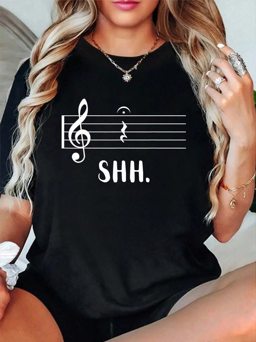 Women T-Shirts - Black 4 - View 1