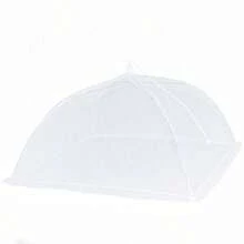 Colorful Large Pop-Up Food Fly Mesh Cover Tent, 17-Inch Food Protection Cover, Reusable And Foldable, Suitable For Outdoor Picnic, Party And BBQ Food Covering Tent - White - View 13