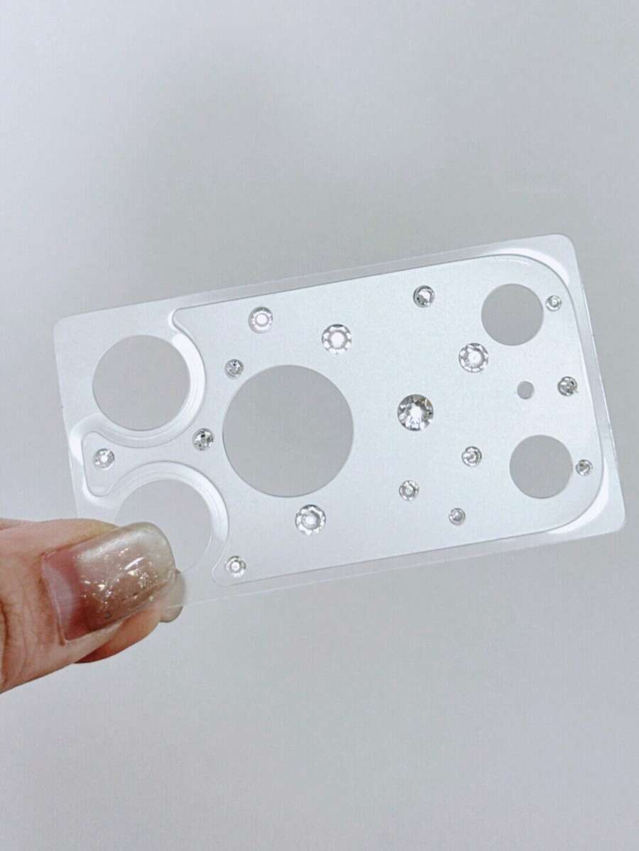 Premium Non-Damaging Fiber Lens Protector Film For Apple 17PRO/17PROMAX, Electrostatic Adsorption Soft Film, Scratch-Resistant - Crystal Sugar - View 1