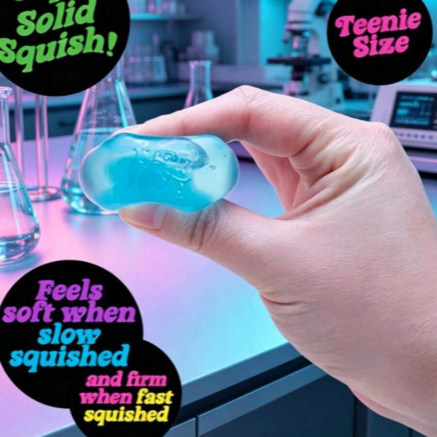 1 pièce Nouveau jouet anti-stress à presser en forme de glaçon de maltose, glaçon transparent, outil anti-stress très attrayant, presser pour libérer les émotions, convient aux adolescents et aux adultes, petit cadeau de classe, cadeau d'anniversaire, cadeau de vacances, cadeau parfait, cadeau pour passionnés - Multicolore - Voir 1