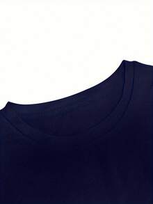 Printed Sports And Outdoor Products, Sports And Outdoor Clothing, Men's Sports And Outdoor Clothing, Men's Casual Sports Shirts And Tops, T-Shirts. - 藏青色 - 查看 4