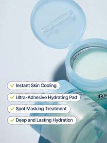 Torriden Vegan Hyaluronic Acid Moisturizing Mask Patches (80pcs) | Soothing Hydrating Localized Mask | Alcohol-Free, Fragrance-Free, Colorant-Free | Korean Beauty Gift - # 80 Pads - View 3