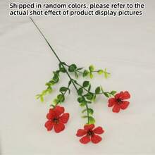 4/8/20 Bundles Indoor/Outdoor Artificial Flowers, Waterproof, Windproof, Non-Fading, Realistic Faux Flower Plants Suitable For Indoor/Outdoor Gardens, Porches, Windowsills, Home, Weddings, Rustic Style, Party Decor, Balcony Decoration, Outdoor Artificial Flowers, UV-Resistant Faux Plastic Flowers, Artificial Greenery Decor, Hanging Baskets, Kitchen Home Vase Arrangements (6 Colors) - Multicolor - View 14