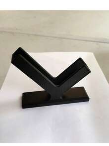 1pc Industrial Style Creative Business Card Holder, Desktop Business Card Display Stand, Minimalist Design Office Organizer & Storage, Suitable For Office/Workbench Decoration, Business - Single Piece - View 13