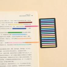 300/600/1200/2400/3000入 細長透明可書寫索引貼紙，適用於學生課本章節分類、辦公活頁夾文件標記與閱讀書籍時做註記，開學季、畢業禮、教師節與生日禮物 - 均碼 - 查看 4