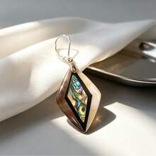 Zhenwei xina Bohemian-Style Abalone Shell Pendant, A Fashionable Accessory For Women. Versatile For Summer Getaways And An Ideal Gift Choice. - Multicolor - View 6