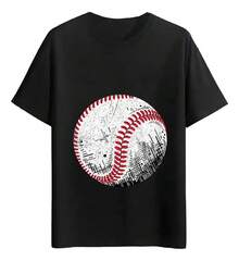 Playeras Béisbol Con Diseño Gráfico - Blanco - Ver 6