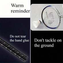 1 Pair Detachable Iron Alloy Badminton Rackets, Includes 3 Plastic Nylon Shuttlecocks, Suitable For Beginner Training, Family Entertainment Interaction - Multicolor - View 5
