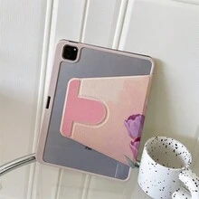 1個書本式支架保護平板電腦保護殼，相容 A16 2025、 Galaxy Tab S9 FE/S8 Plus/S7/S10、Oppo Pad、 Matepad、Vivo Pad、Honor Pad、 Xiaoxin Pad - 彩色 - 查看 6