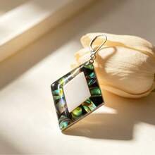 Zhenwei xina Bohemian-Style Abalone Shell Pendant, A Fashionable Accessory For Women. Versatile For Summer Getaways And An Ideal Gift Choice. - Multicolor - View 18