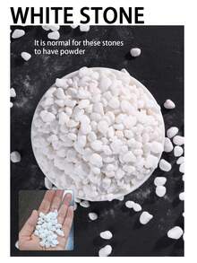 200/800g 水族裝飾底砂礫石 3mm-9mm 魚缸濾材石，適用於水族箱、魚缸、烏龜缸、雨林缸底砂鋪石，亦可用於花盆、花瓶裝飾鵝卵石 - 彩色 - 查看 4