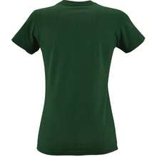 SOLS Womens/Ladies Imperial Short-Sleeved T-Shirt - Bottle Green - View 2