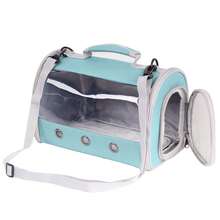 Transparent TPU Portable Travel Backpack – 1 Pet Carrier, Suitable For Hamsters, Rabbits, Lizards And Small Animals - Grey - View 16