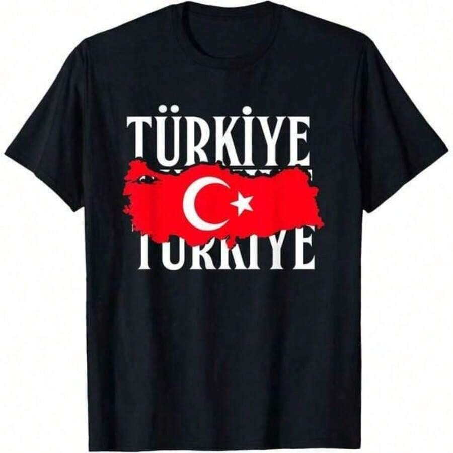 Men T-Shirts - Black-1 - View 1