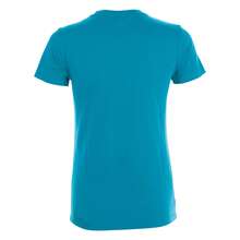 SOLS Womens/Ladies Regent Short Sleeve T-Shirt - Aqua - View 2