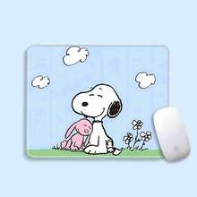 SNOOPY 1 miếng lót chuột mẫu mới 2026, in họa tiết dễ thương, cực kỳ thu hút, chống mài mòn và dễ vệ sinh, phụ kiện trang trí bàn làm việc chất lượng cao, quà tặng bất ngờ (mẫu ngẫu nhiên) - Nhiều màu - Xem 4