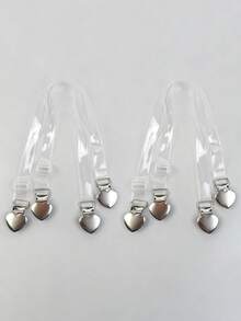 Dây áo ngực trong suốt tàng hình, áo ngực trễ vai không dây lộ vai, dây nâng ngực co giãn chống trượt - Nhiều màu - Xem 4