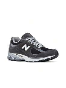 Sepatu Lari Low-Top New Balance NB 2002 Serbaguna, Nyaman, dan Tahan Lama, Unisex, Abu-abu Gelap - Dark Grey - View 3