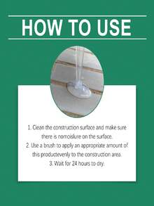 300g Super Strong Invisible Waterproofing Agent, High-Strength Waterproof Glue, Quick-Drying, Excellent Weather Resistance, Transparent Waterproof Coating Glue For Bathroom Tile, Floor Tile Repair, Waterproofing And Leakage Prevention, Tile Repair - Multiple Styles - View 10